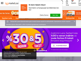 'lensmarket.com' screenshot