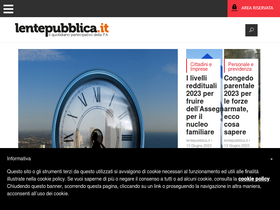'lentepubblica.it' screenshot