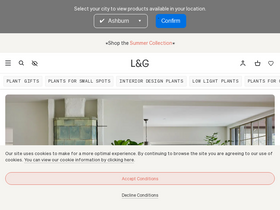 'leonandgeorge.com' screenshot