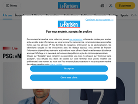 'codes-promo.leparisien.fr' screenshot