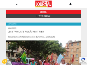 'lepetitjournal.net' screenshot
