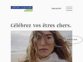 'lepinecloutier.com' screenshot