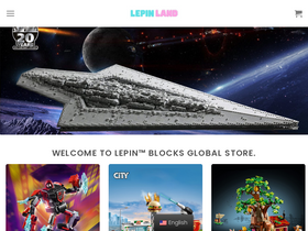 'lepinland.com' screenshot