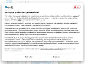 'lepsija.cz' screenshot