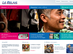 'lerelais.org' screenshot