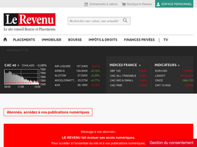'lerevenu.com' screenshot