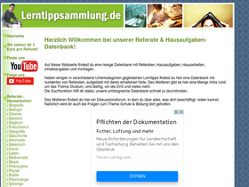 'lerntippsammlung.de' screenshot