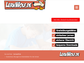 'lernwolf.de' screenshot
