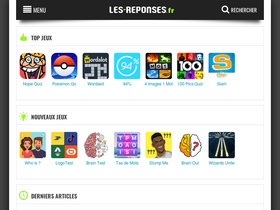 'les-reponses.fr' screenshot