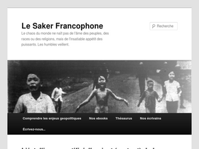 'lesakerfrancophone.fr' screenshot
