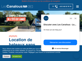 'lescanalous.com' screenshot