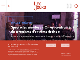 'lesjours.fr' screenshot