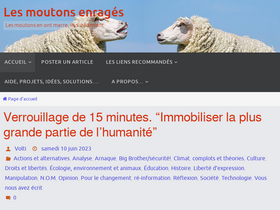 'lesmoutonsenrages.fr' screenshot