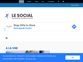 'lesocial.fr' screenshot