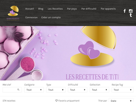 'lesrecettesdetiti.fr' screenshot