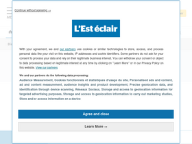 'lest-eclair.fr' screenshot
