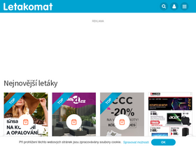 'letakomat.cz' screenshot