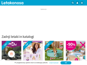 'letakonosa.si' screenshot