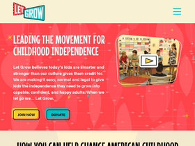 'letgrow.org' screenshot