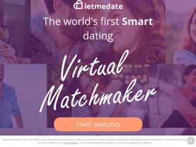 'letmedate.com' screenshot