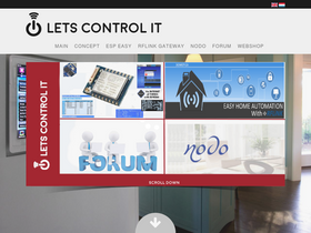 'letscontrolit.com' screenshot
