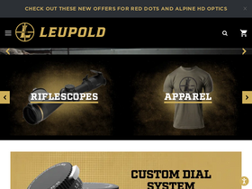 'leupold.com' screenshot