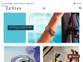 'levian.com' screenshot