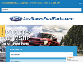 'levittownfordparts.com' screenshot