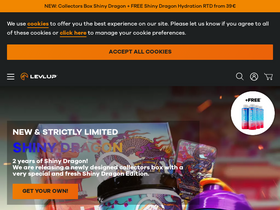 'levlup.com' screenshot