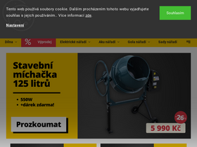 'levne-naradi.cz' screenshot