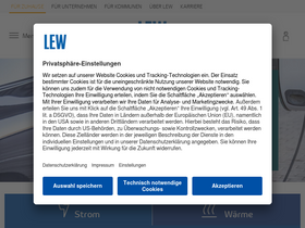 'lew.de' screenshot