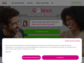 'lexa.nl' screenshot
