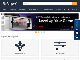 'lexjet.com' screenshot