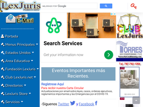 'lexjuris.com' screenshot