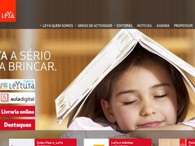 'leya.com' screenshot