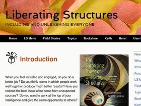 'liberatingstructures.com' screenshot