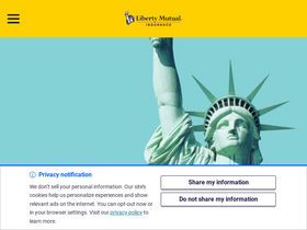 'libertymutualgroup.com' screenshot