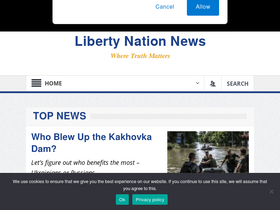 'libertynation.com' screenshot