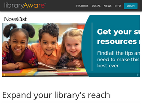 'libraryaware.com' screenshot