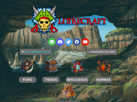 'librecraft.com' screenshot