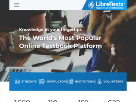 'libretexts.org' screenshot