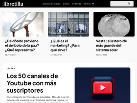 'libretilla.com' screenshot