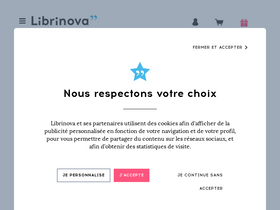 'librinova.com' screenshot