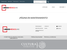 'librosmexico.mx' screenshot