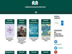 'librospdfgratismundo.com' screenshot
