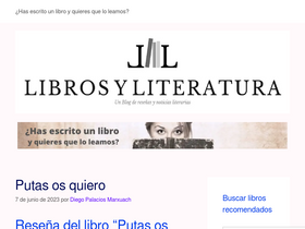 'librosyliteratura.es' screenshot