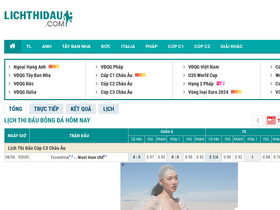 'lichthidau.com' screenshot