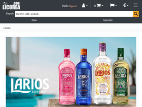 'licorea.com' screenshot
