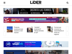 'liderempresarial.com' screenshot