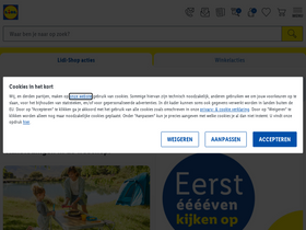 'lidl.nl' screenshot